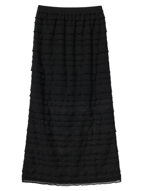 Green Parks「・ELENCARE　DUE　ティアードフリルナロースカート」|スカート|