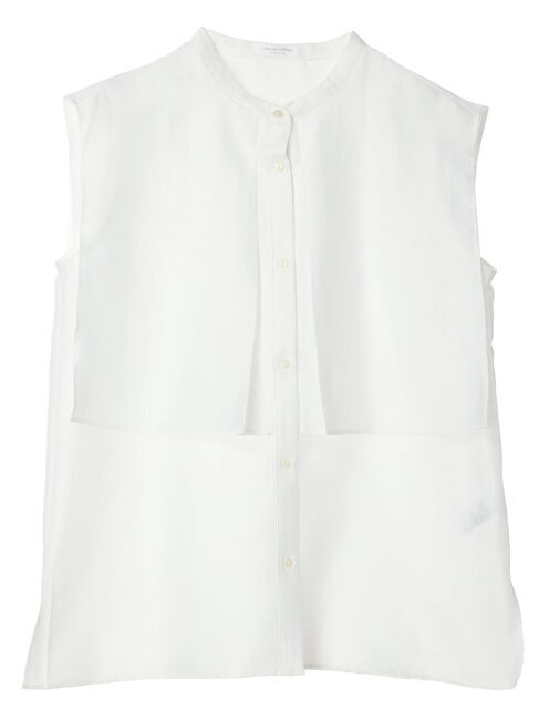 Green Parks「レイヤードノースリーブブラウス」|シャツ・ブラウス|