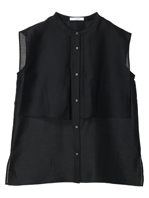 Green Parks「レイヤードノースリーブブラウス」|シャツ・ブラウス|