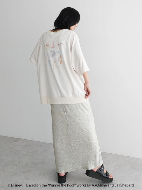 Green Parks「Winnie　the　Pooh/7分袖プルオーバー」|Tシャツ・カットソー|