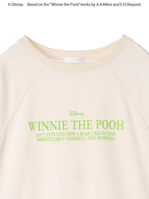 Green Parks「Winnie　the　Pooh/7分袖プルオーバー」|Tシャツ・カットソー|