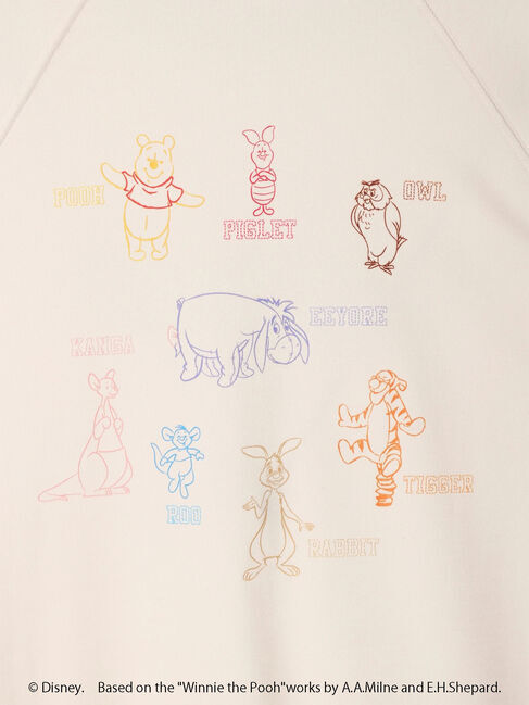 Green Parks「Winnie　the　Pooh/7分袖プルオーバー」|Tシャツ・カットソー|