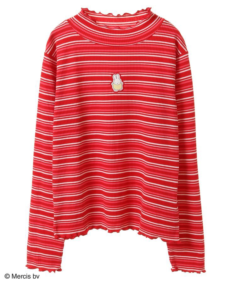 Green Parks「Miffy/マルチボーダープルオーバー」|Tシャツ・カットソー|