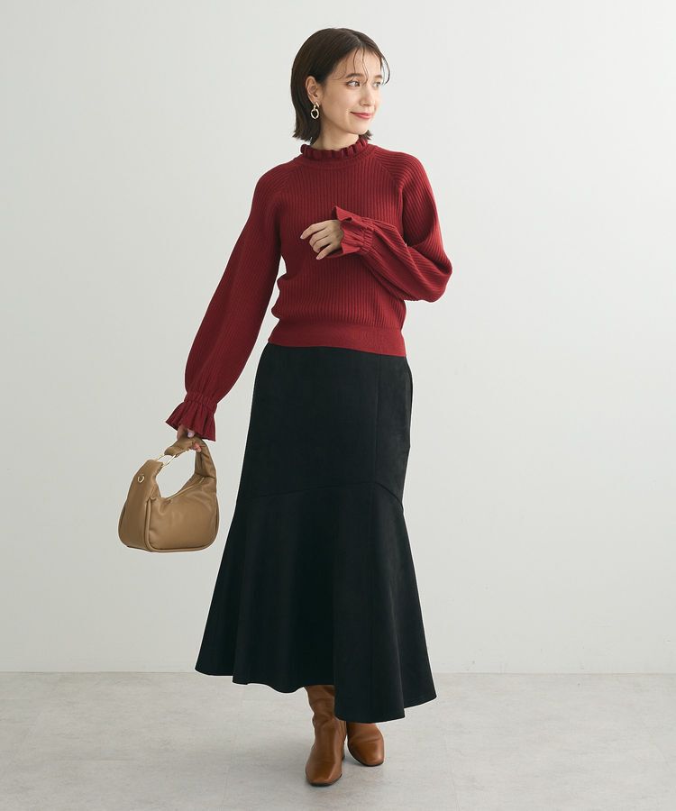 Green Parks「・swing by キャンディスリーブリブニット」|ニット・セーター|