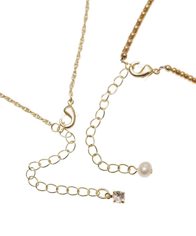 armonia「every walk.2点セットビーズMIXネックレス」|ネックレス|