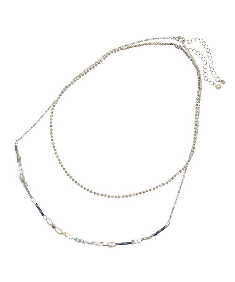 armonia「every walk.2点セットビーズMIXネックレス」|ネックレス|