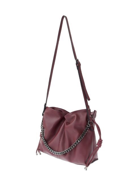 YECCA VECCA「【CLASSY.掲載】2wayチェーンギャザーバッグ」|ハンドバッグ|