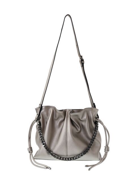 YECCA VECCA「【CLASSY.掲載】2wayチェーンギャザーバッグ」|ハンドバッグ|