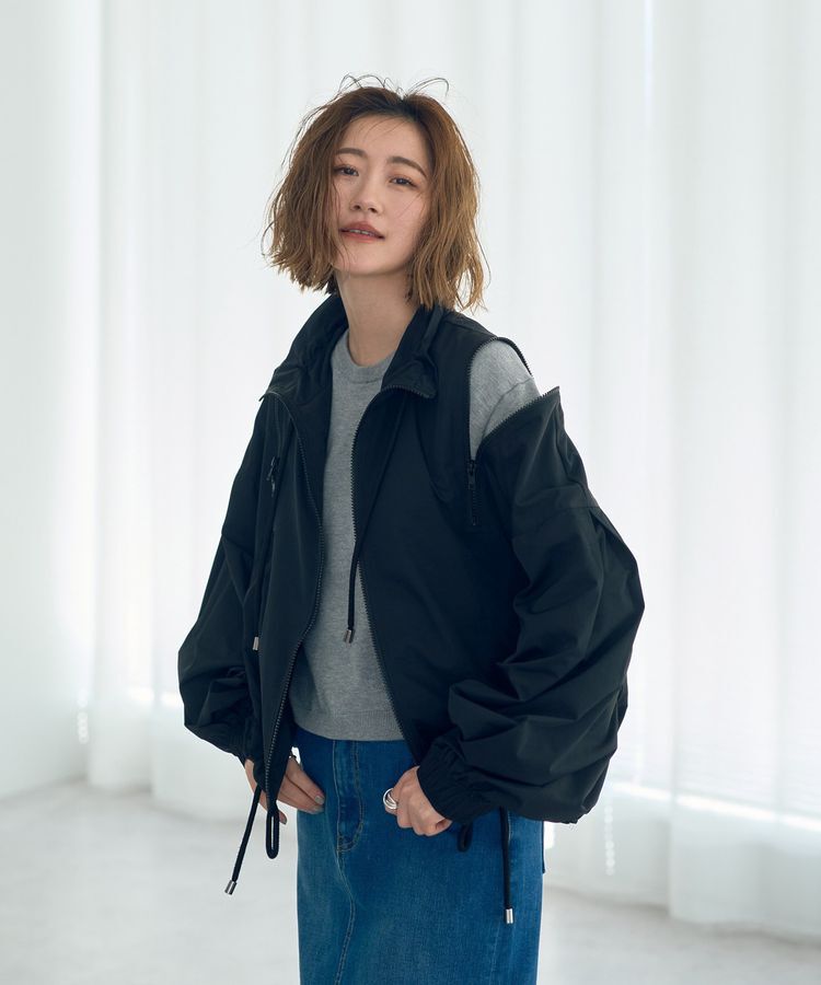 Editt by YECCA VECCA「マルチway ZIPブルゾン」|ブルゾン・スタジャン|