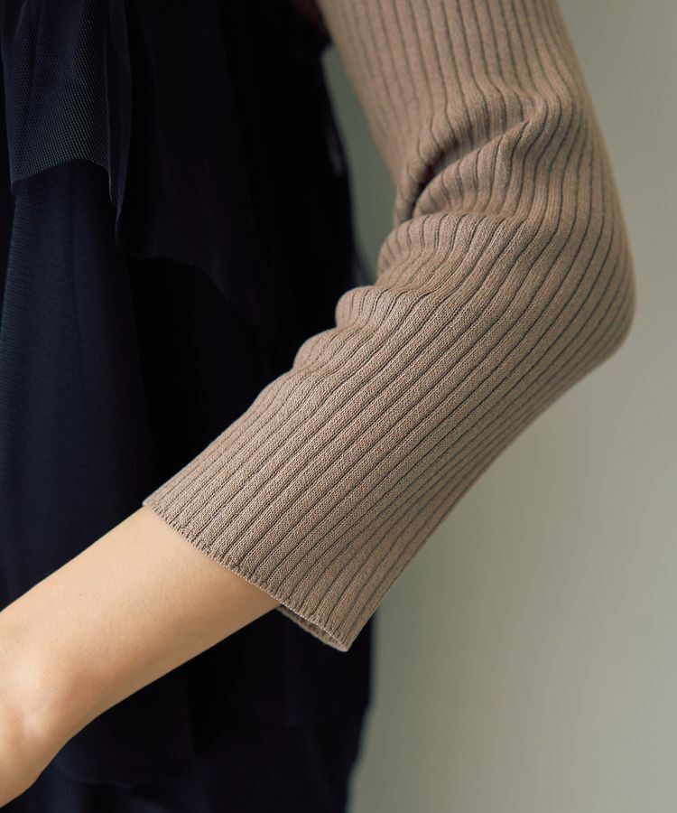 YECCA VECCA「ベアドッキングニット」|ニット・セーター|