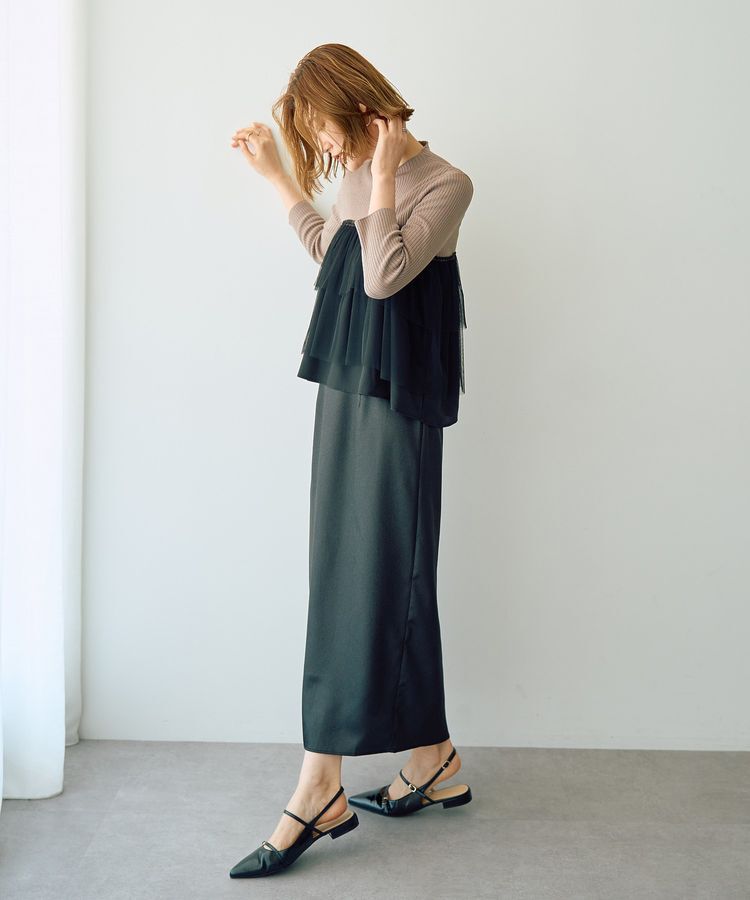 YECCA VECCA「ベアドッキングニット」|ニット・セーター|