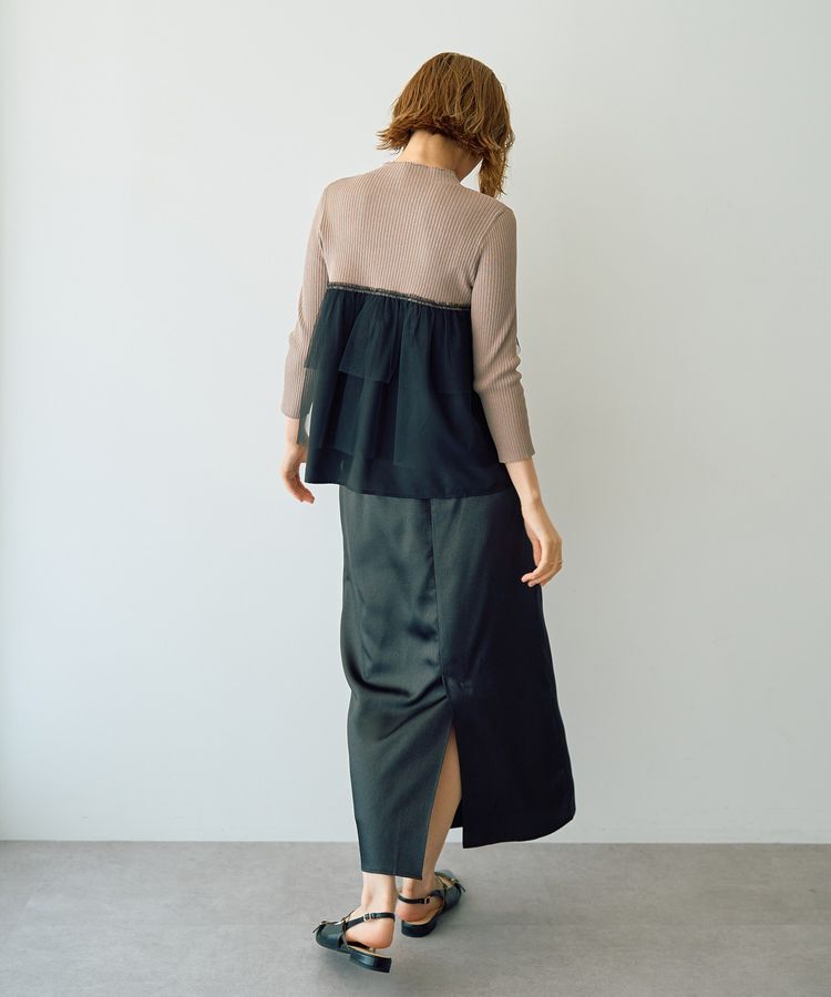 YECCA VECCA「ベアドッキングニット」|ニット・セーター|