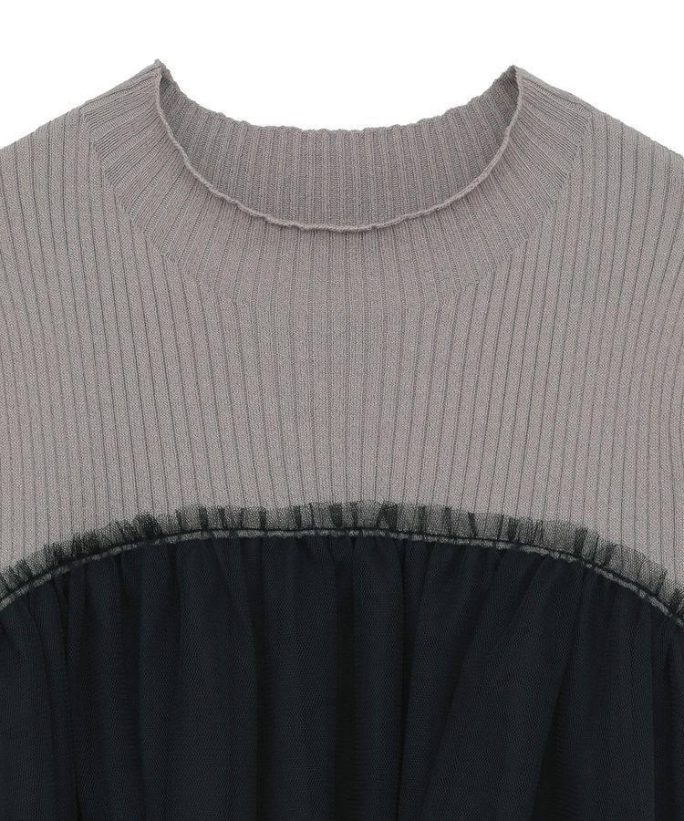 YECCA VECCA「ベアドッキングニット」|ニット・セーター|