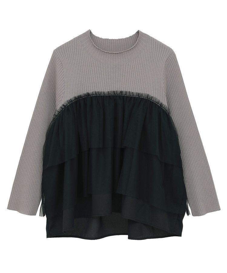 YECCA VECCA「ベアドッキングニット」|ニット・セーター|