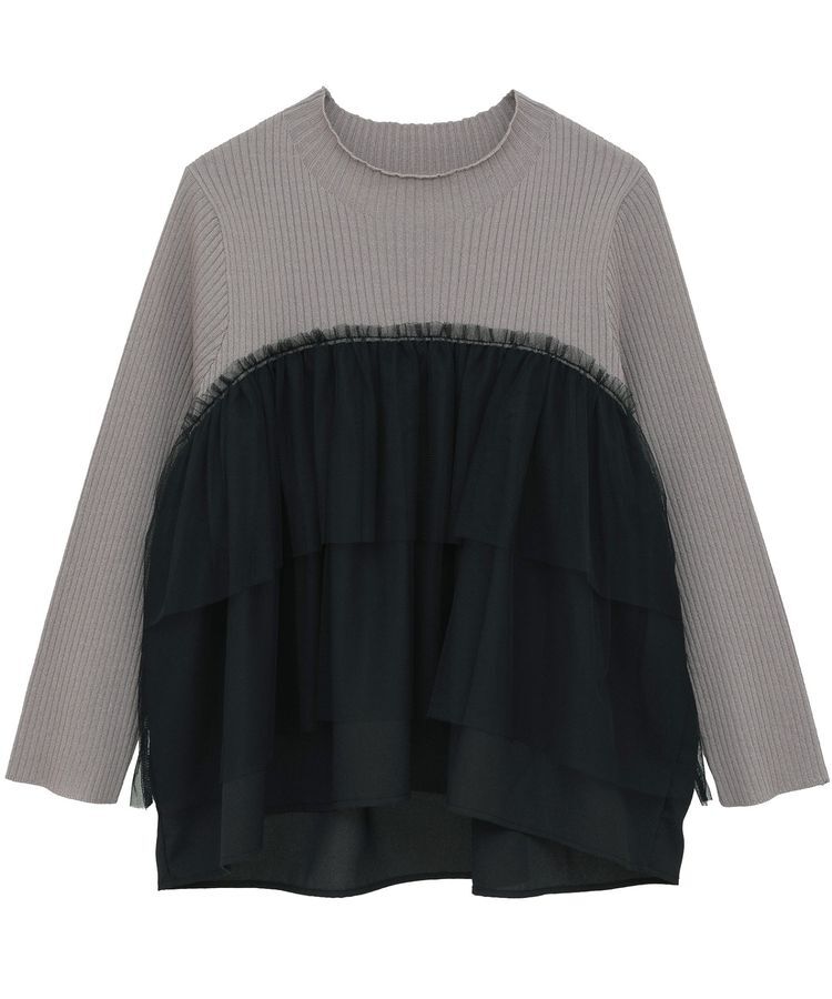 YECCA VECCA「ベアドッキングニット」|ニット・セーター|