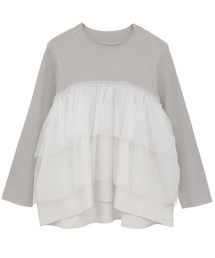 YECCA VECCA「ベアドッキングニット」|ニット・セーター|