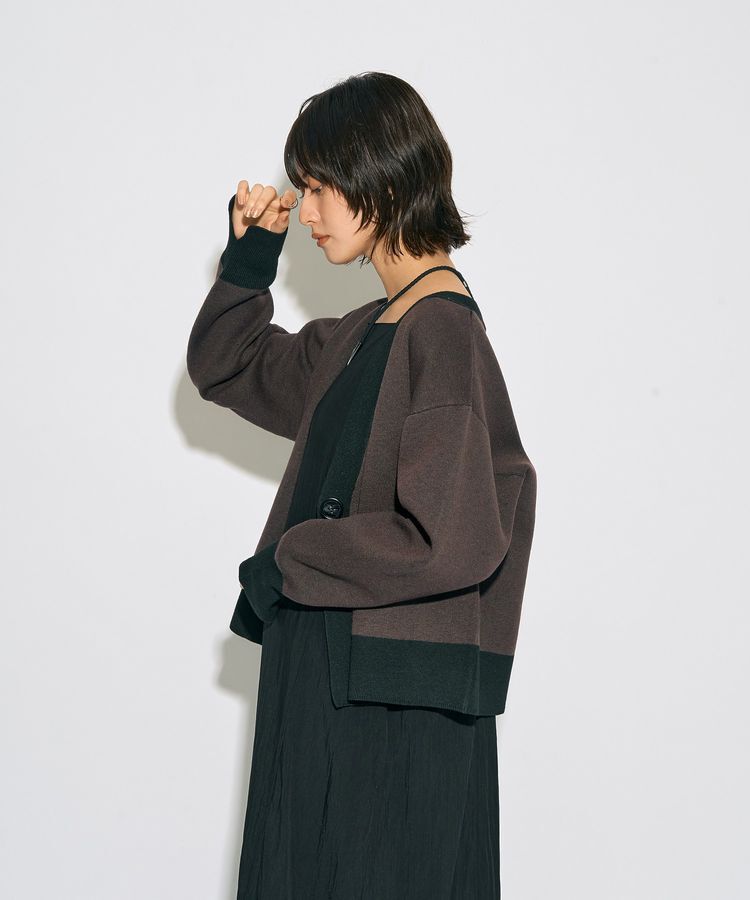 YECCA VECCA「【archive】リバーシブルカーディガン」|カーディガン|