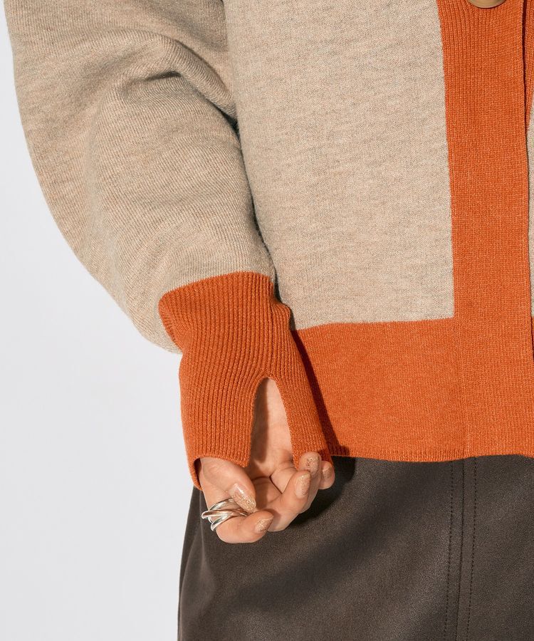 YECCA VECCA「【archive】リバーシブルカーディガン」|カーディガン|