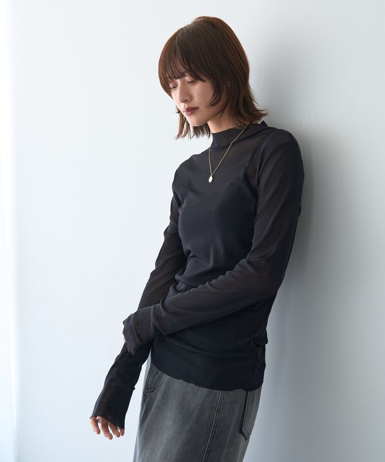 YECCA VECCA「ハイネックシアーインナー」|インナー|