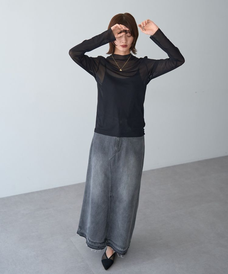 YECCA VECCA「ハイネックシアーインナー」|インナー|