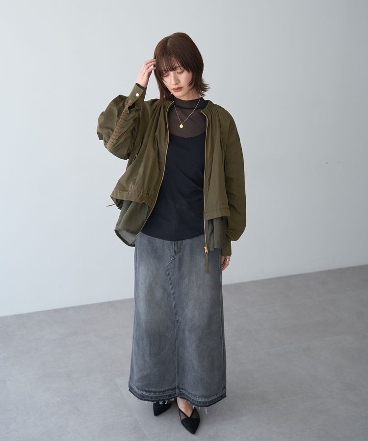 YECCA VECCA「ハイネックシアーインナー」|インナー|