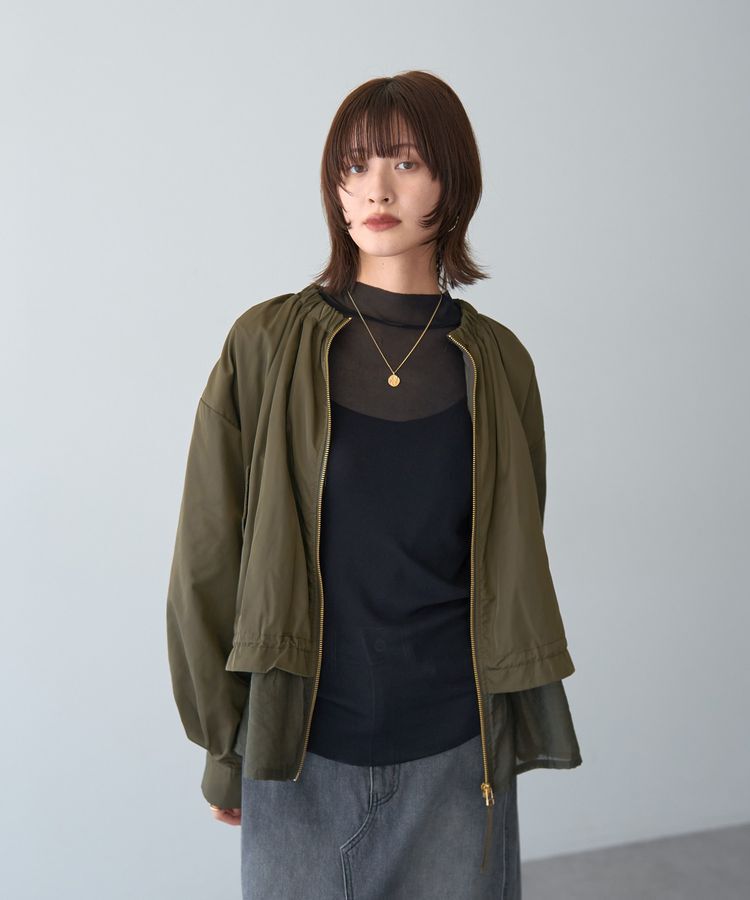 YECCA VECCA「ハイネックシアーインナー」|インナー|