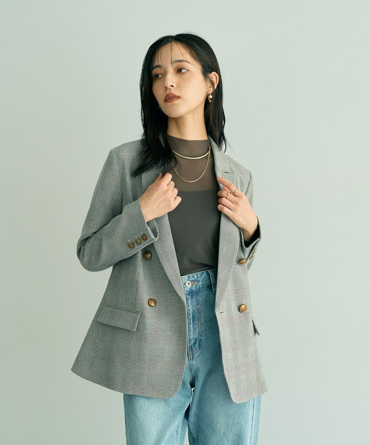 YECCA VECCA「ハイネックシアーインナー」|インナー|