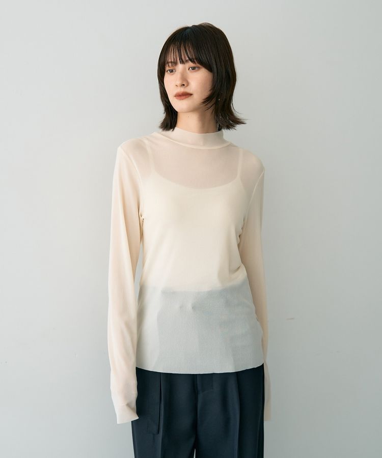 YECCA VECCA「ハイネックシアーインナー」|インナー|