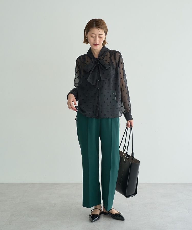 YECCA VECCA「サイドベルテッドパンツ」|その他|