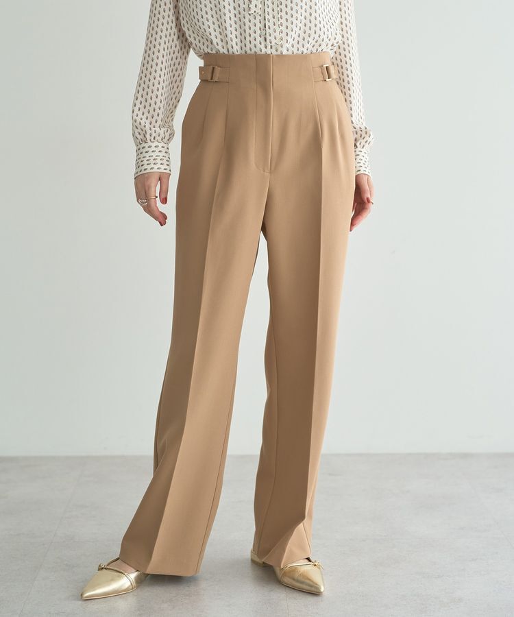 YECCA VECCA「サイドベルテッドパンツ」|その他|