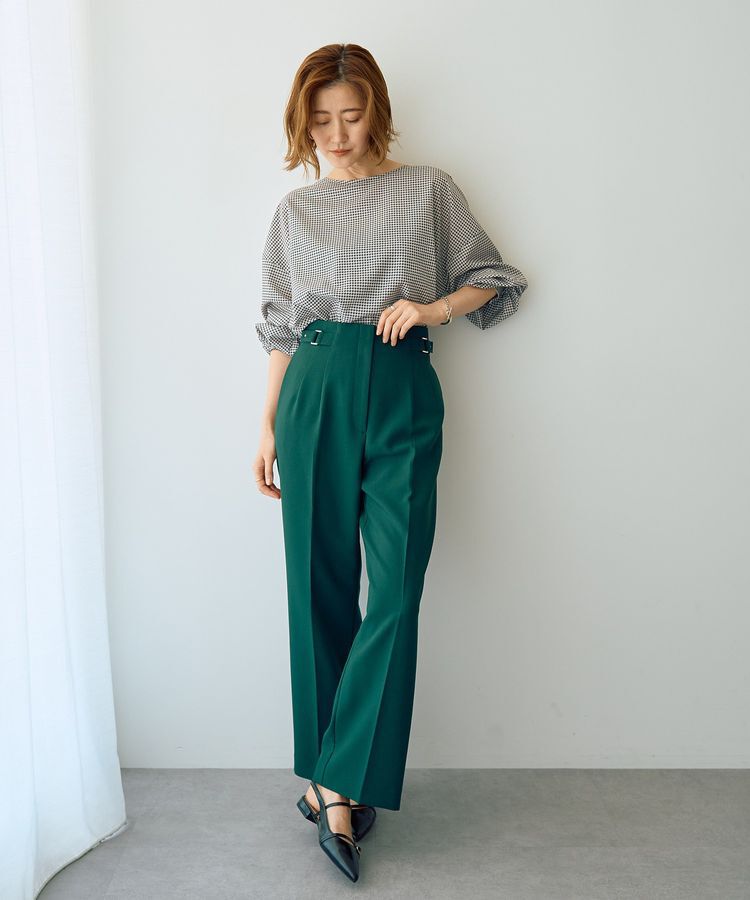 YECCA VECCA「サイドベルテッドパンツ」|その他|