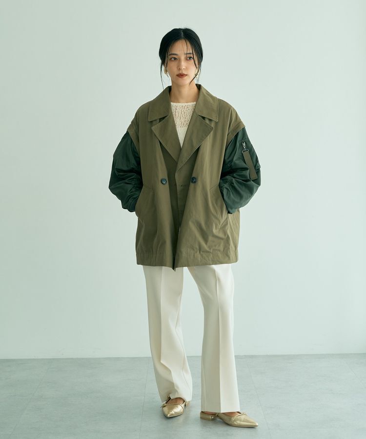 YECCA VECCA「サイドベルテッドパンツ」|その他|