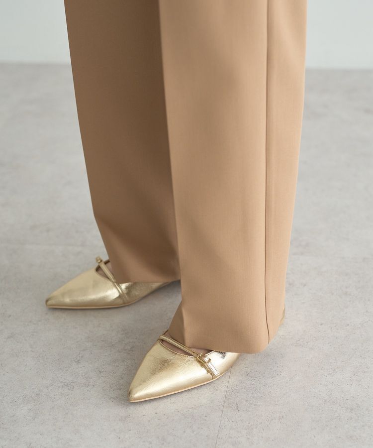 YECCA VECCA「サイドベルテッドパンツ」|その他|