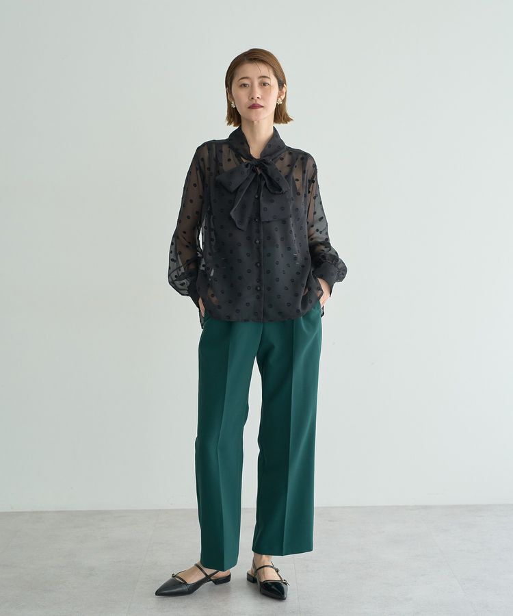 YECCA VECCA「サイドベルテッドパンツ」|その他|