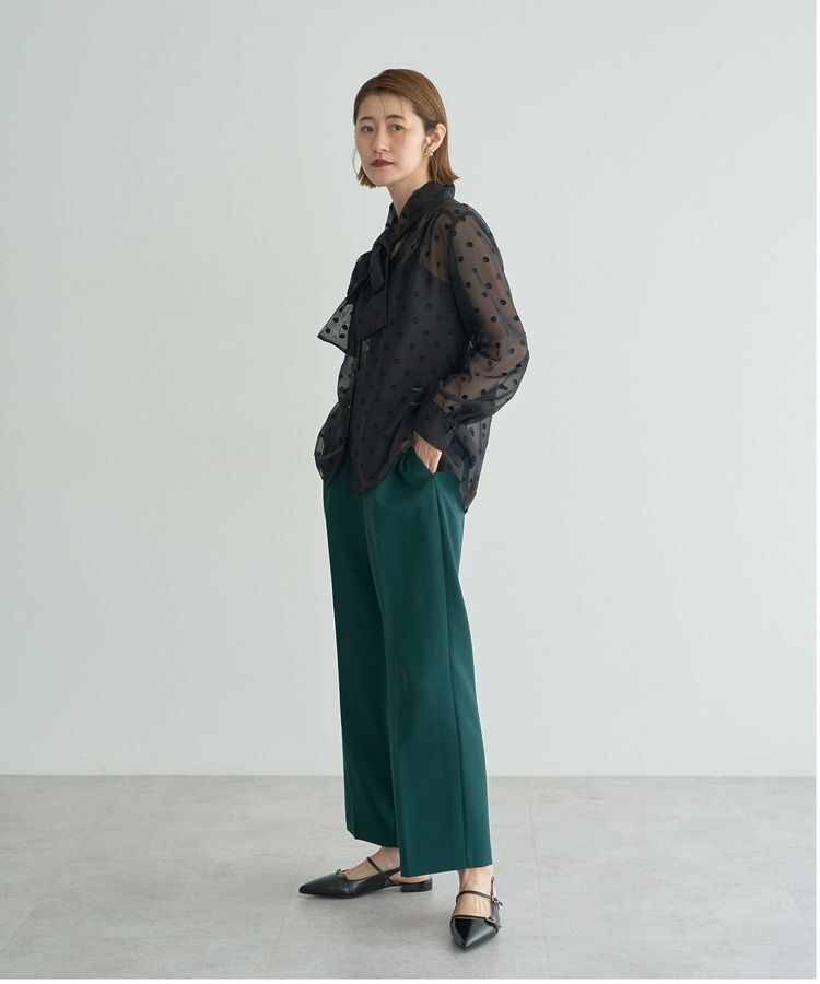 YECCA VECCA「サイドベルテッドパンツ」|その他|