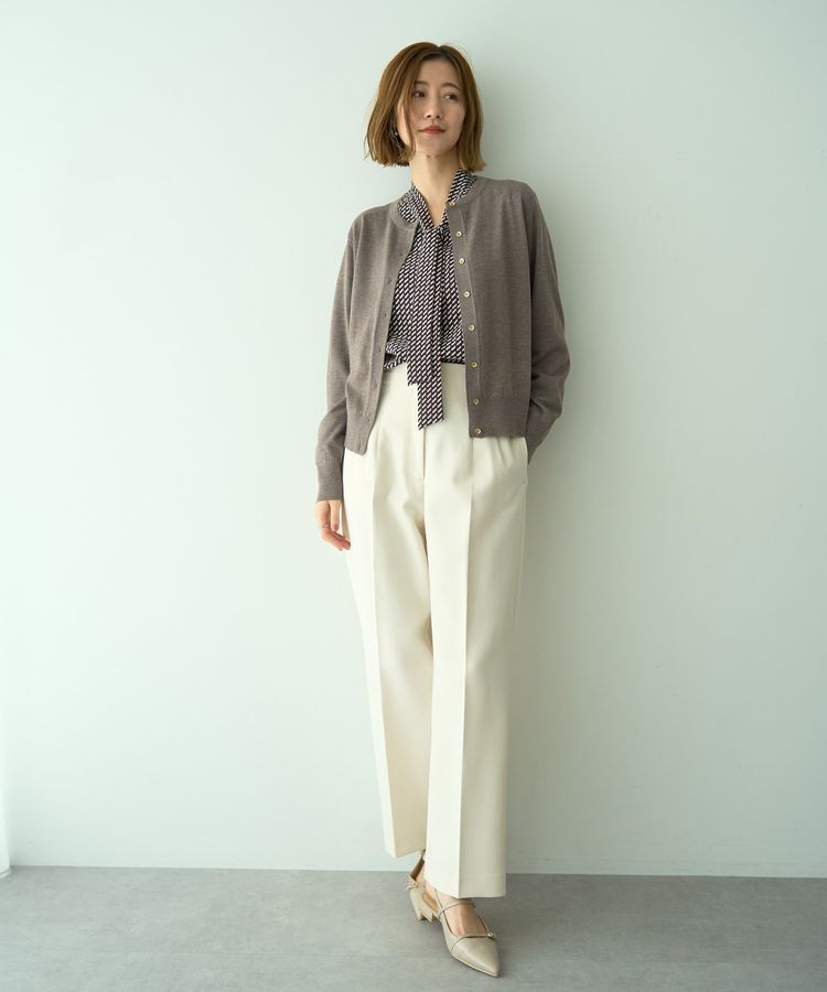 YECCA VECCA「サイドベルテッドパンツ」|その他|