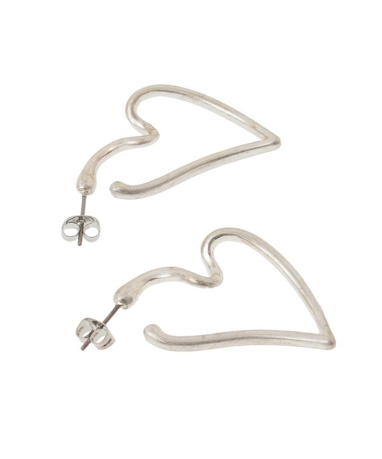 YECCA VECCA「ハートラインピアス」|ピアス|