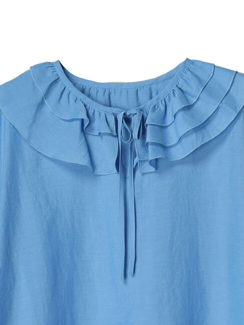 GARAGE OF GOOD CLOTHING「フリルキャンディスリーブブラウス」|シャツ・ブラウス|