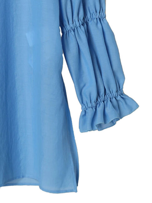 GARAGE OF GOOD CLOTHING「フリルキャンディスリーブブラウス」|シャツ・ブラウス|