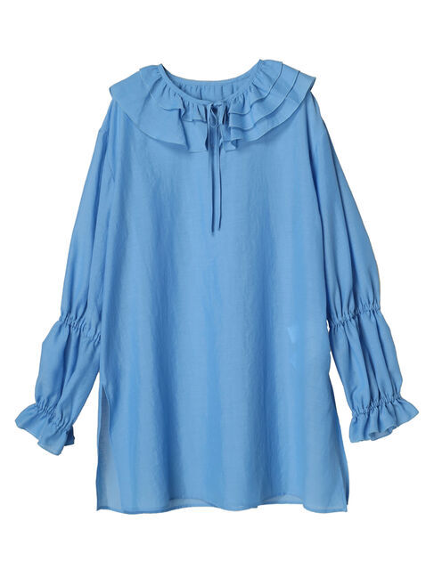 GARAGE OF GOOD CLOTHING「フリルキャンディスリーブブラウス」|シャツ・ブラウス|