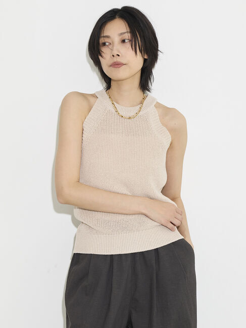 GARAGE OF GOOD CLOTHING「片畦アメリカンスリーブプルオーバー」|Tシャツ・カットソー|Ecru