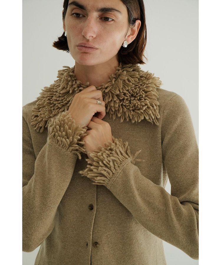 【a※】CLANE FRINGE TIGHT KNIT TOPS セール】FRINGE TIGHT KNIT TOPS（ニット/セーター）｜CLANE（クラネ