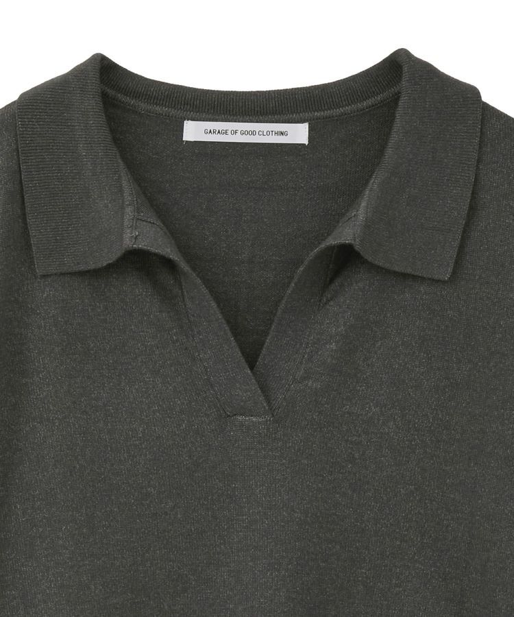 GARAGE OF GOOD CLOTHING「ポロ襟ニットプルオーバー」|ニット・セーター|