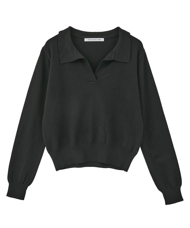 GARAGE OF GOOD CLOTHING「ポロ襟ニットプルオーバー」|ニット・セーター|