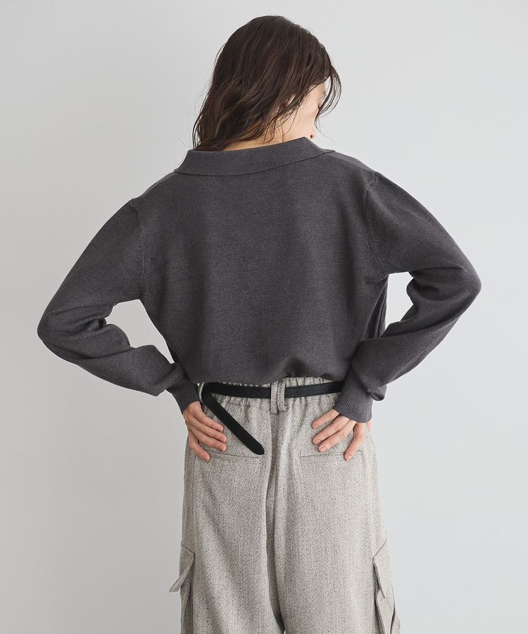 GARAGE OF GOOD CLOTHING「ポロ襟ニットプルオーバー」|ニット・セーター|