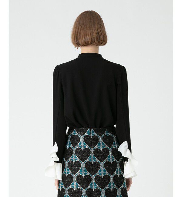 LOULOU WILLOUGHBY「◇【LOULOU WILLOUGHBY】フリルスタンドブラウス」|シャツ・ブラウス|