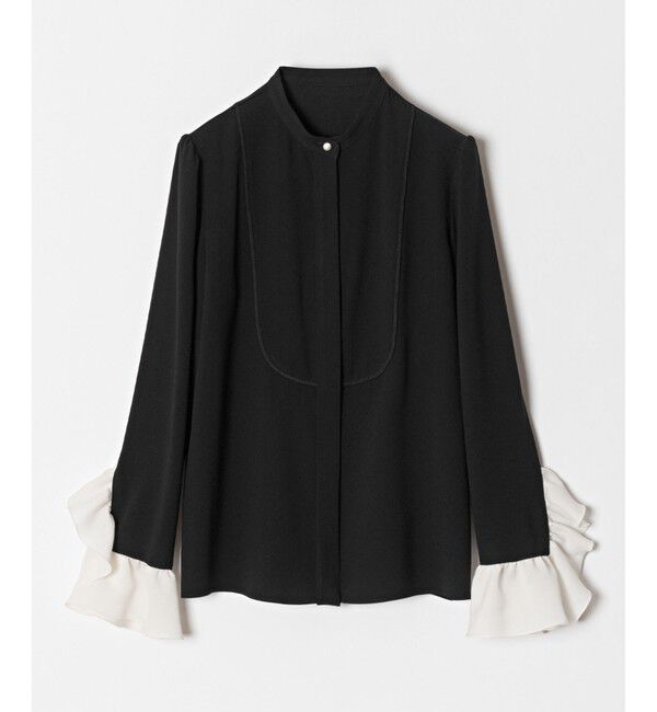 LOULOU WILLOUGHBY「◇【LOULOU WILLOUGHBY】フリルスタンドブラウス」|シャツ・ブラウス|