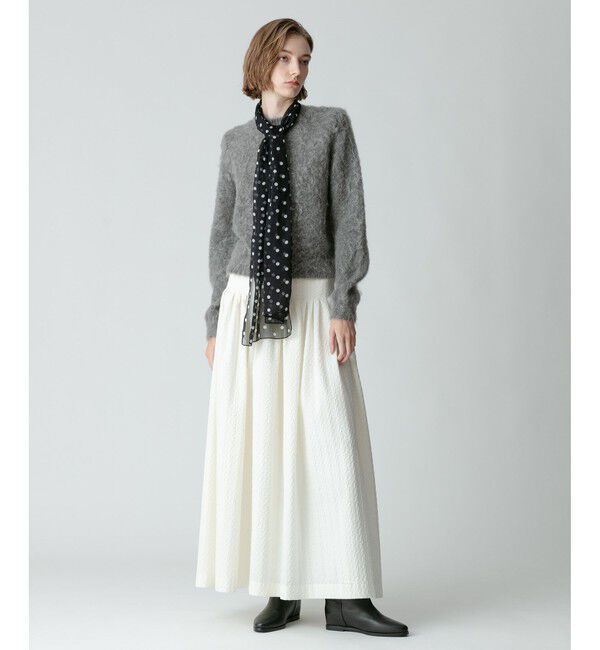 allureville「ラメジャガードスカート」|スカート|