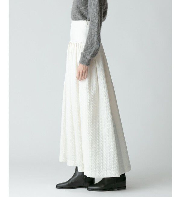 allureville「ラメジャガードスカート」|スカート|