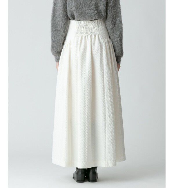 allureville「ラメジャガードスカート」|スカート|